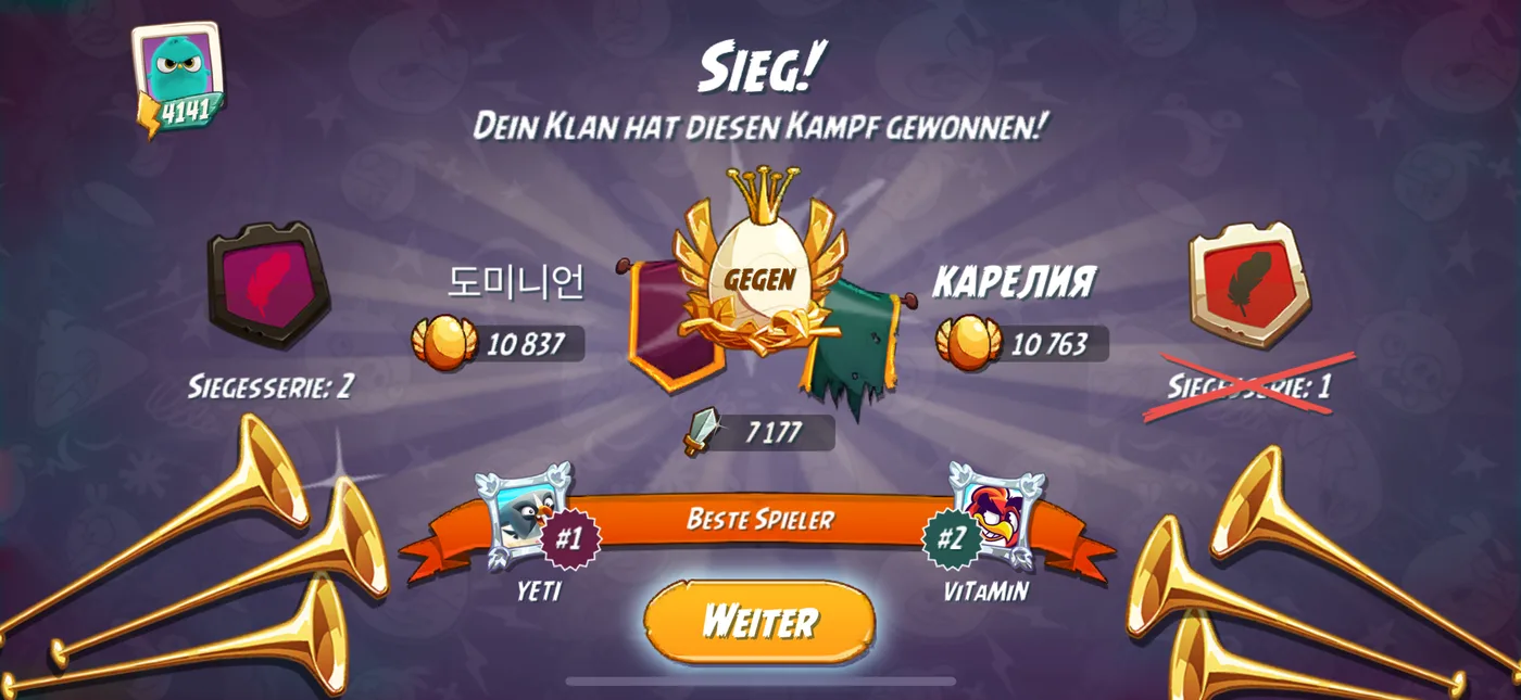 Nach dem Kampf