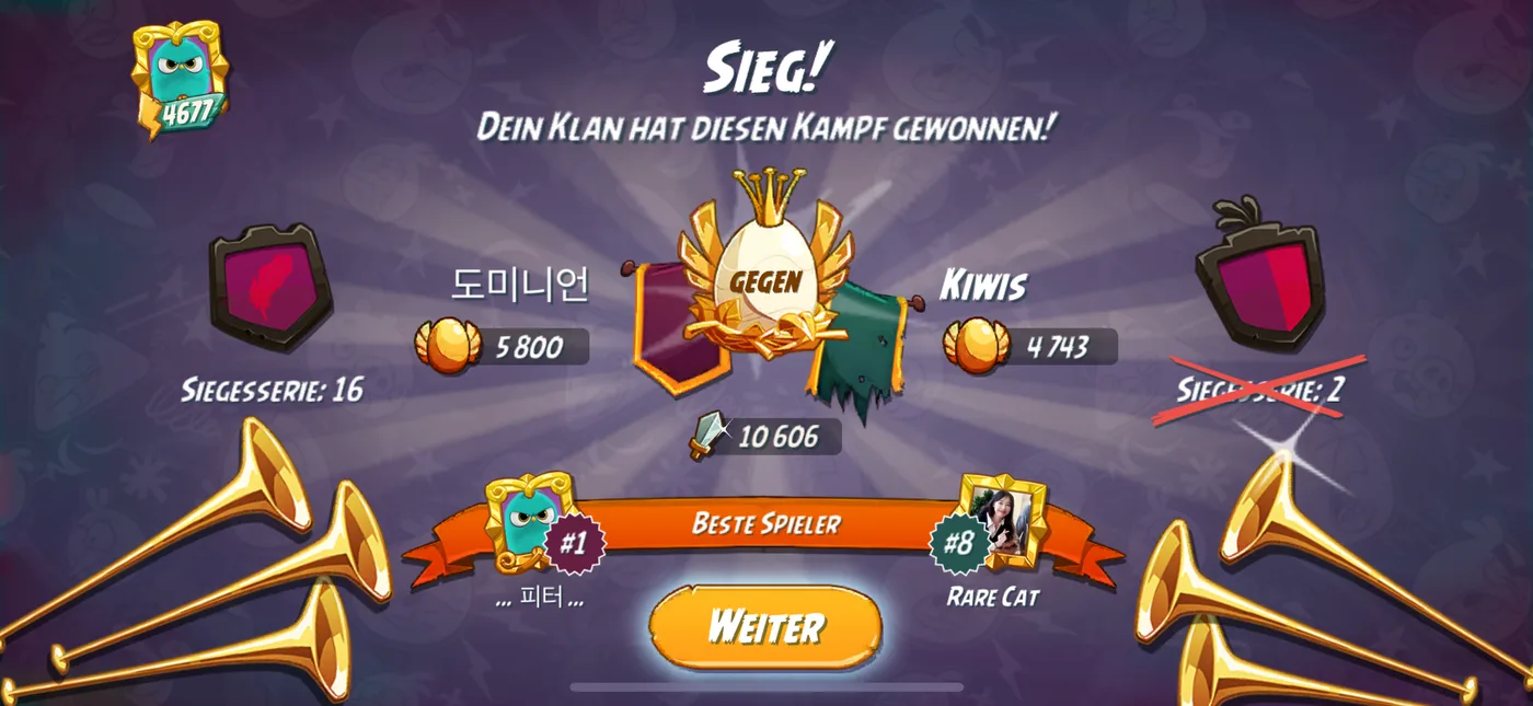Nach dem Kampf