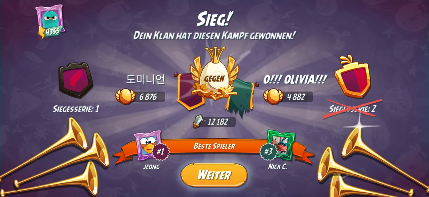 Nach dem Kampf