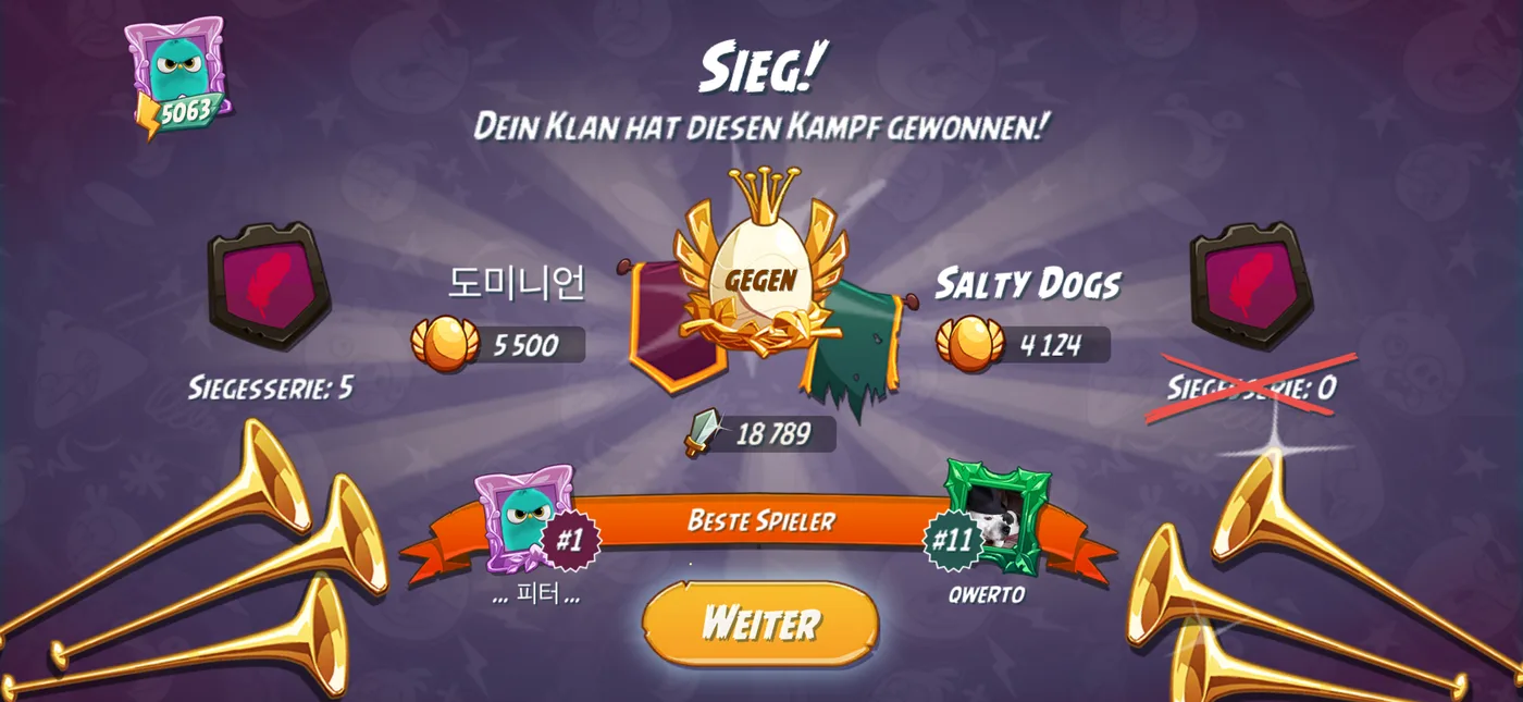 Nach dem Kampf