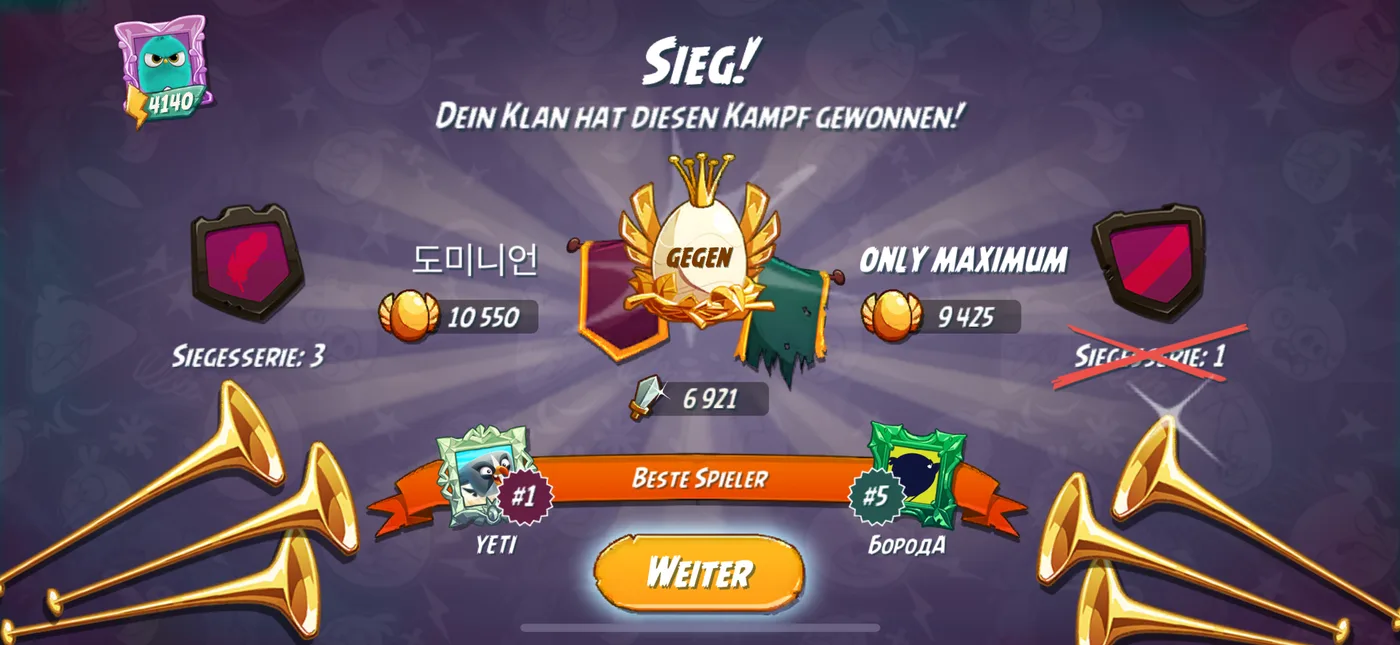 Nach dem Kampf