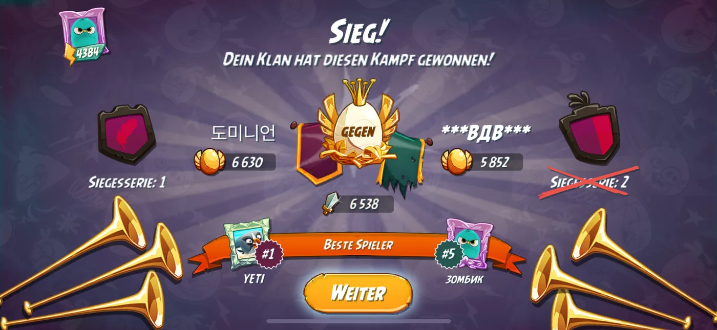 Nach dem Kampf