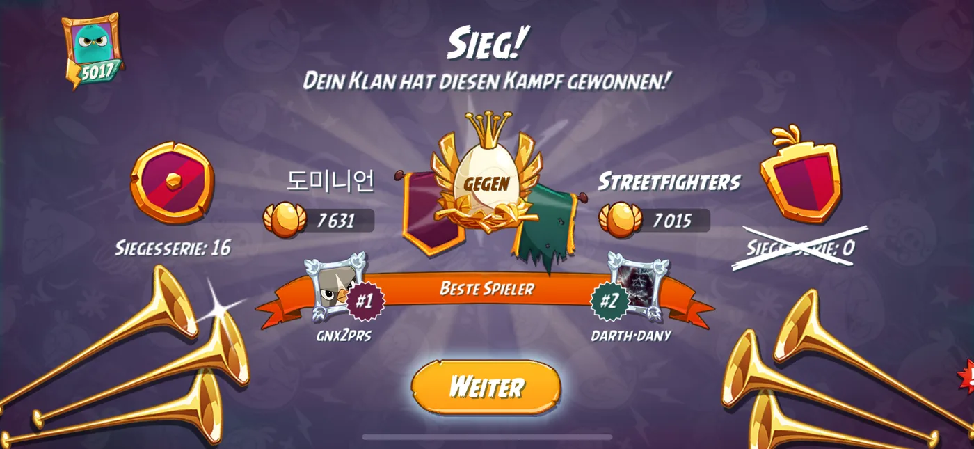 Nach dem Kampf