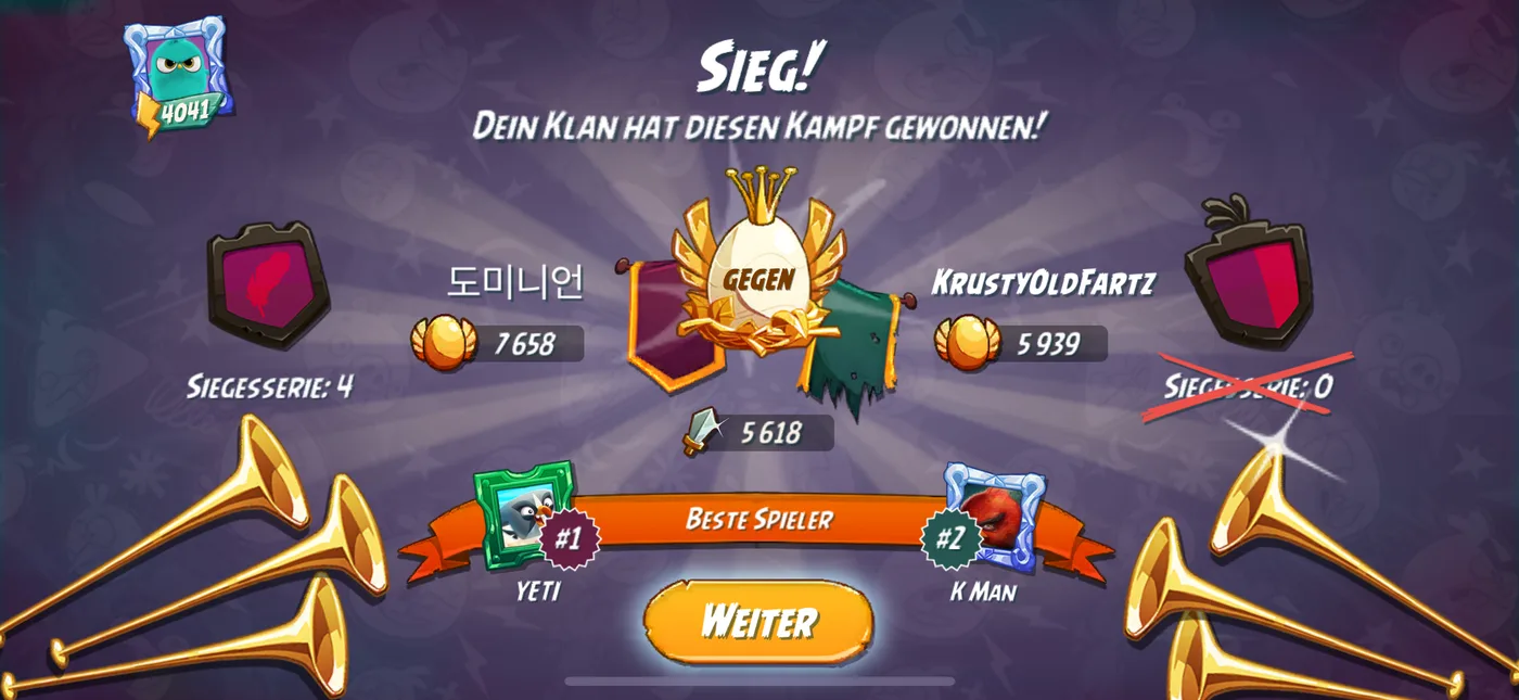 Nach dem Kampf