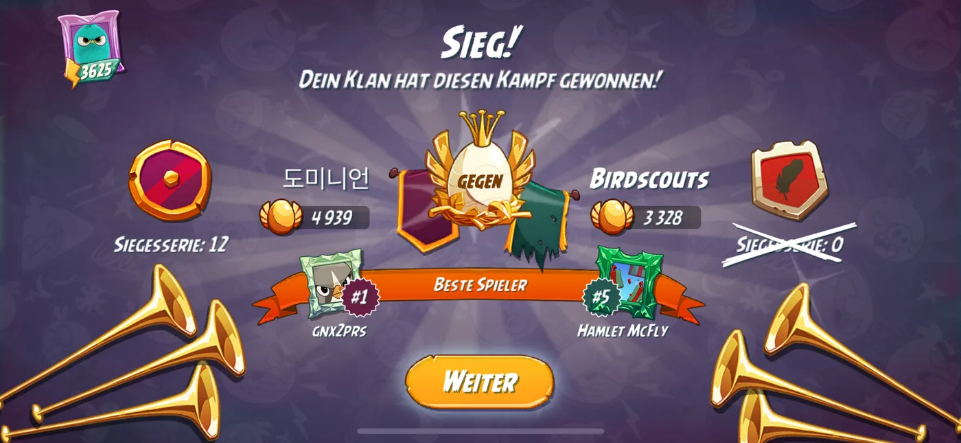 Nach dem Kampf