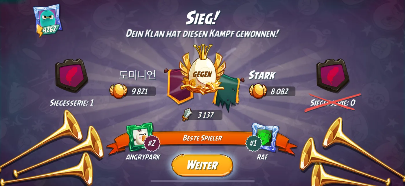 Nach dem Kampf