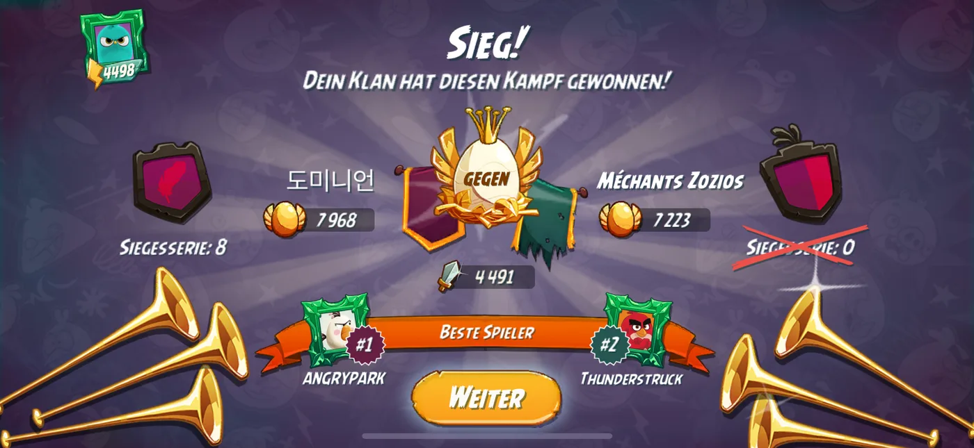 Nach dem Kampf