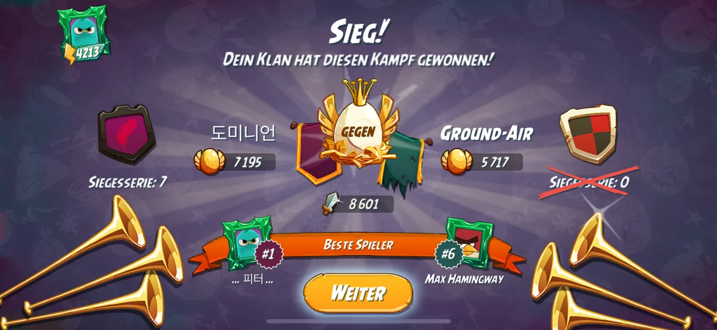 Nach dem Kampf