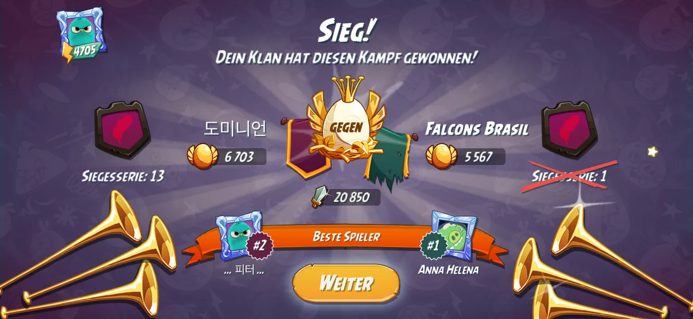 Nach dem Kampf