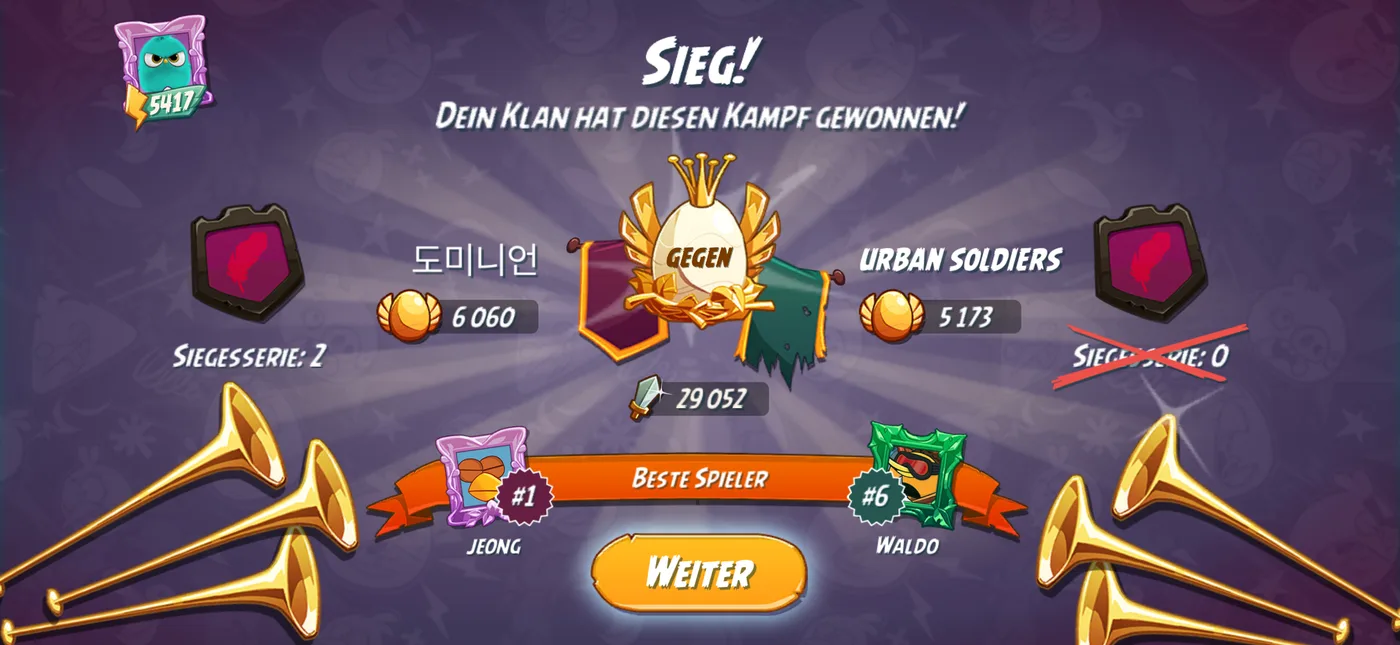 Nach dem Kampf