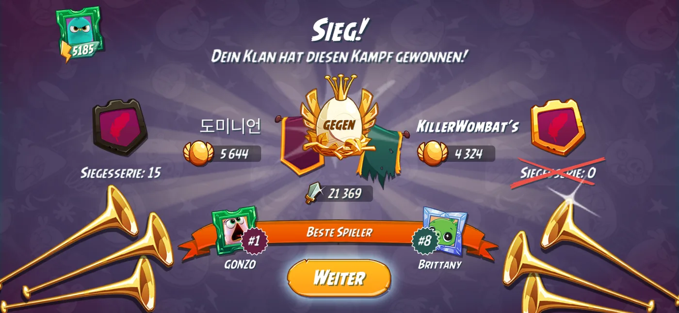 Nach dem Kampf
