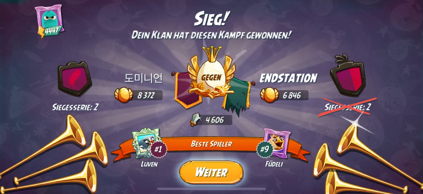 Nach dem Kampf