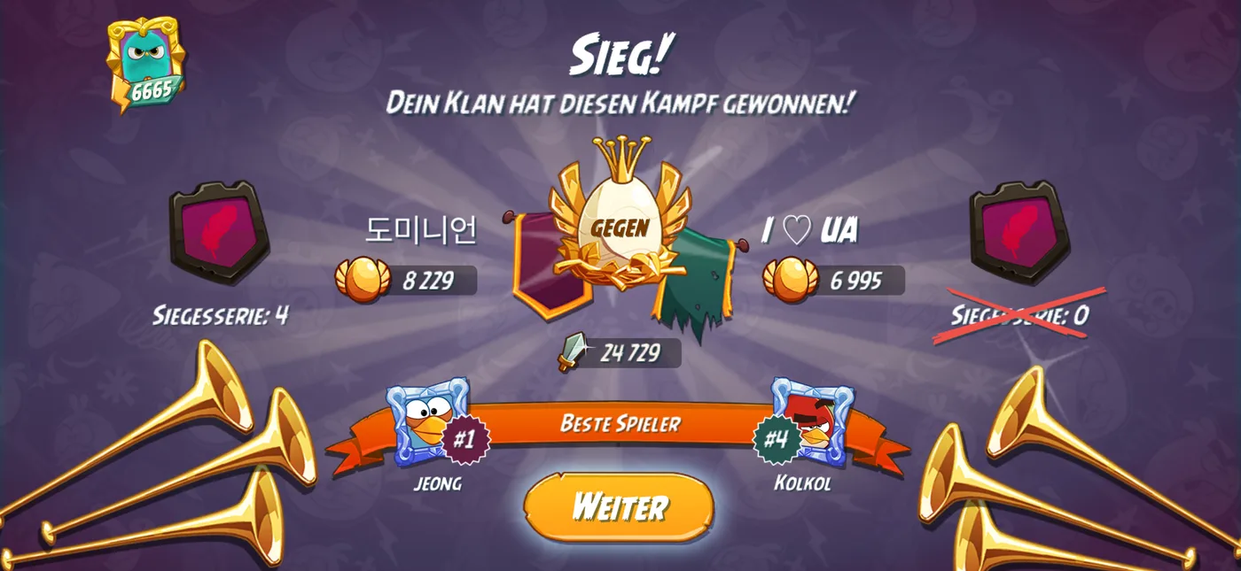 Nach dem Kampf