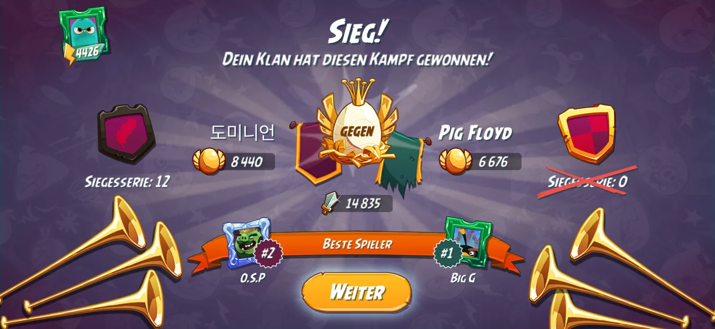 Nach dem Kampf