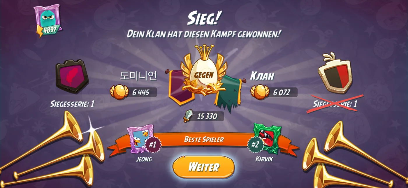 Nach dem Kampf