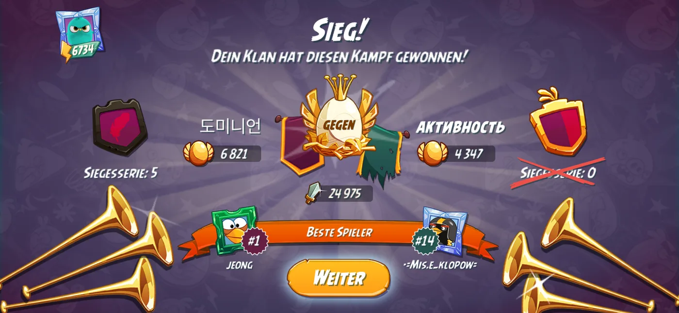 Nach dem Kampf
