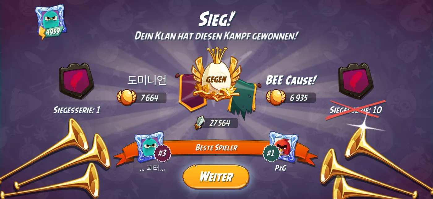 Nach dem Kampf
