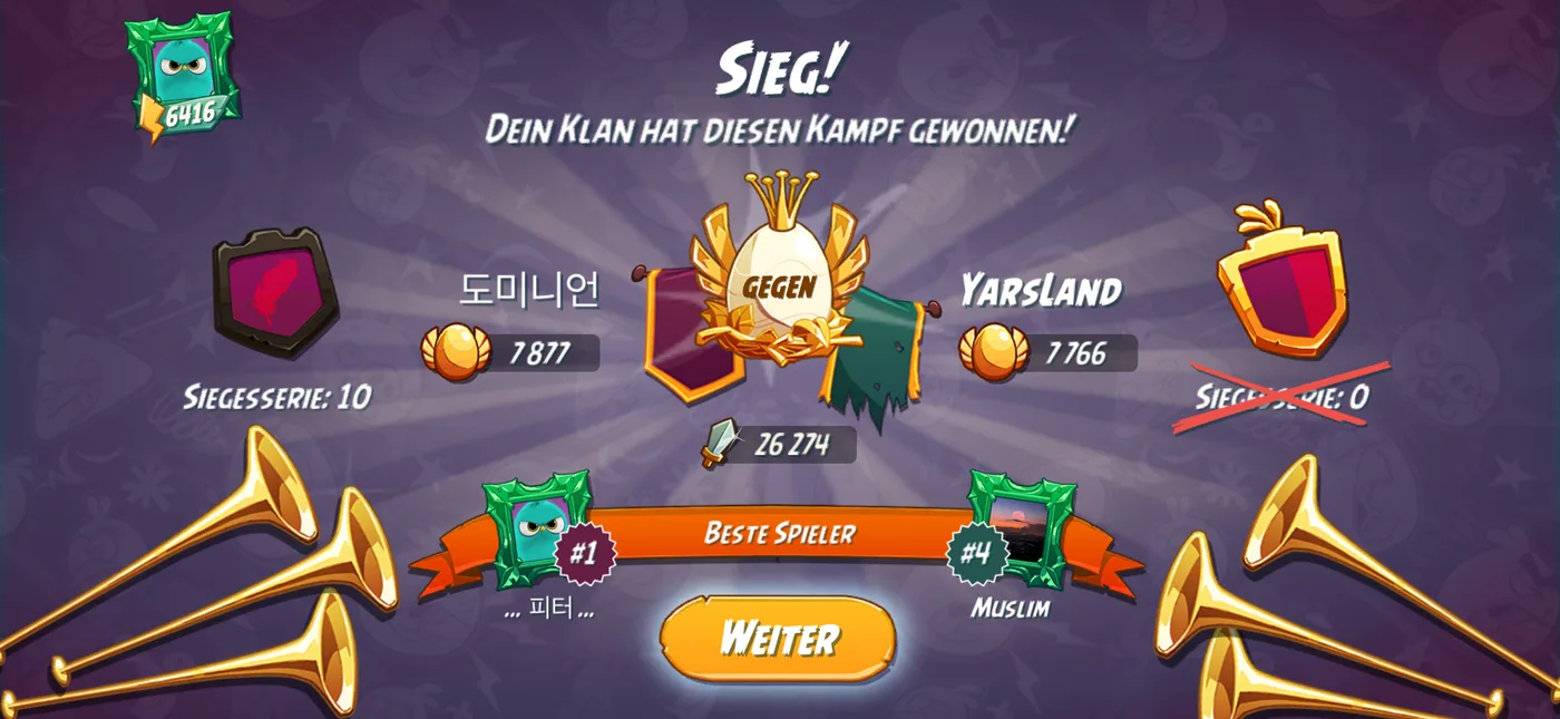 Nach dem Kampf