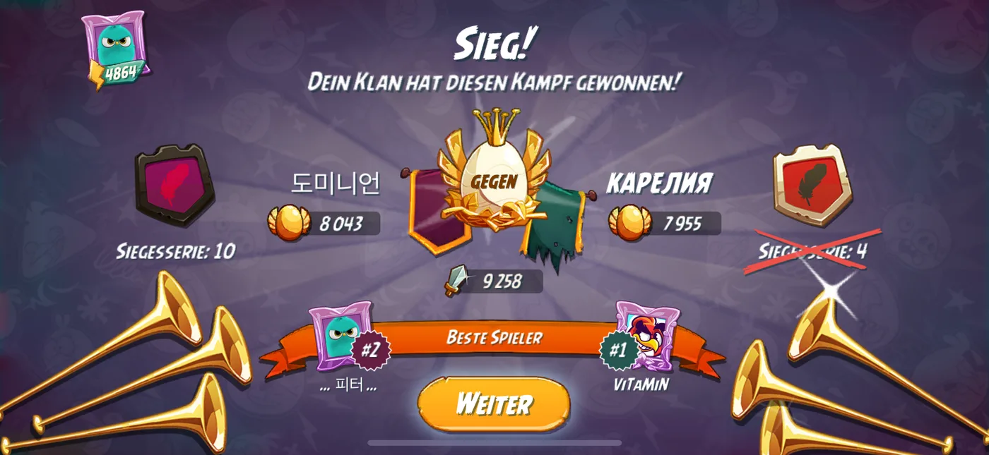 Nach dem Kampf