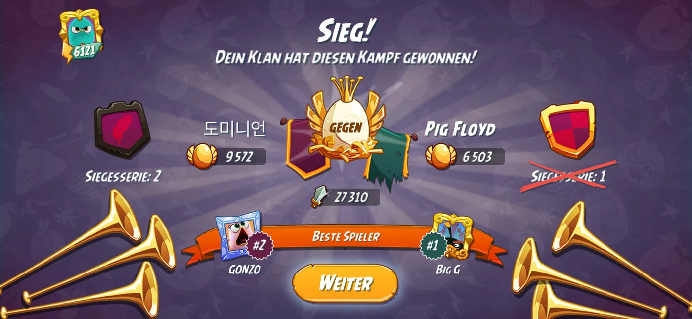 Nach dem Kampf