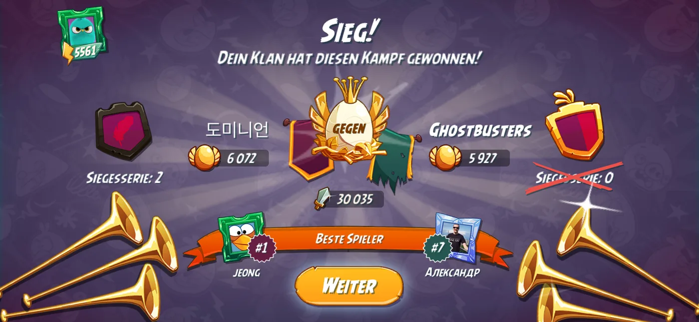 Nach dem Kampf