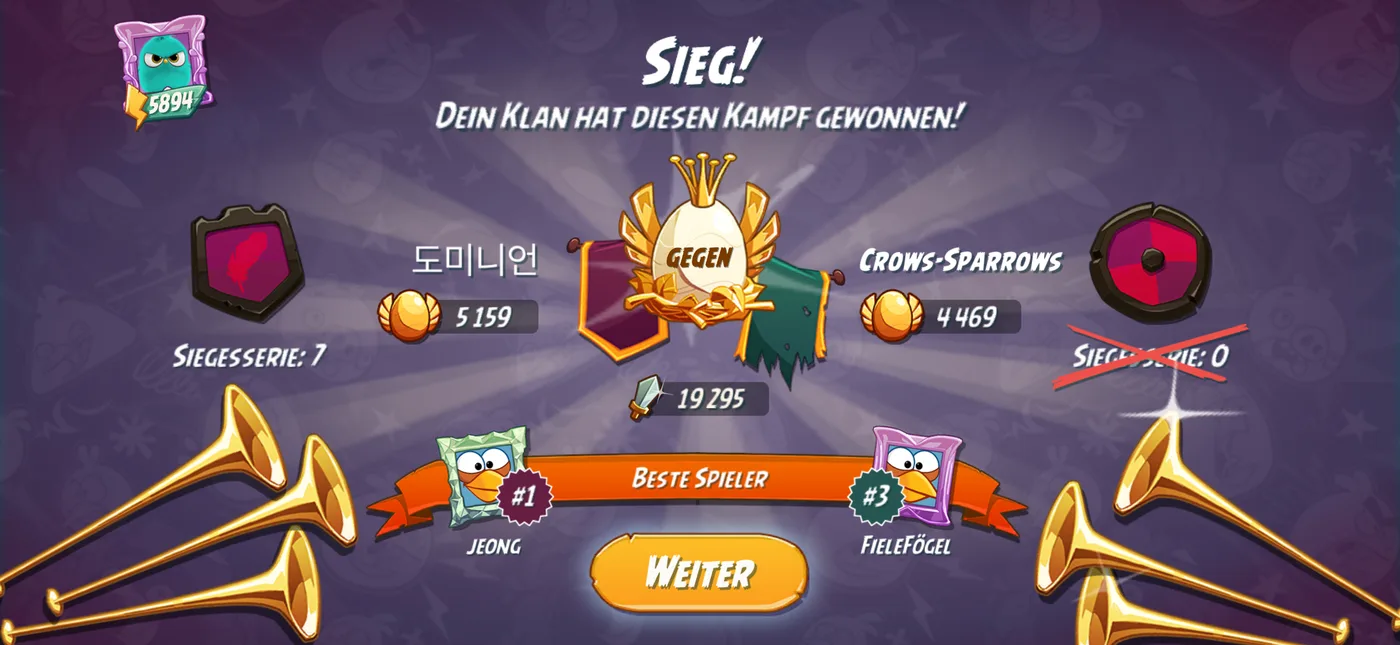 Nach dem Kampf
