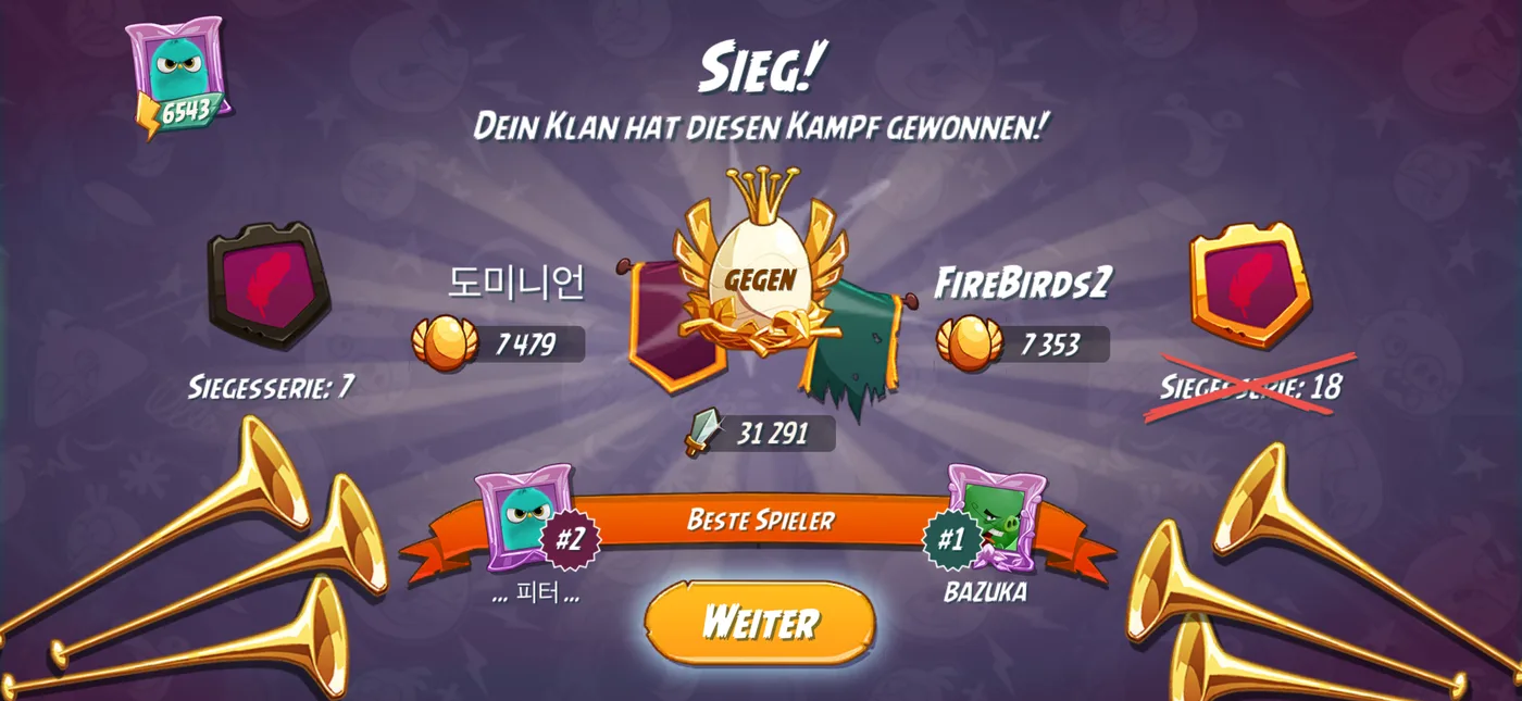 Nach dem Kampf