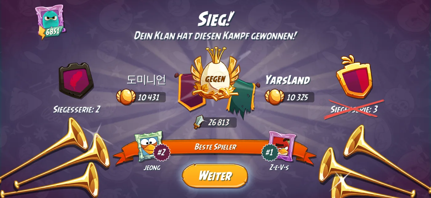 Nach dem Kampf