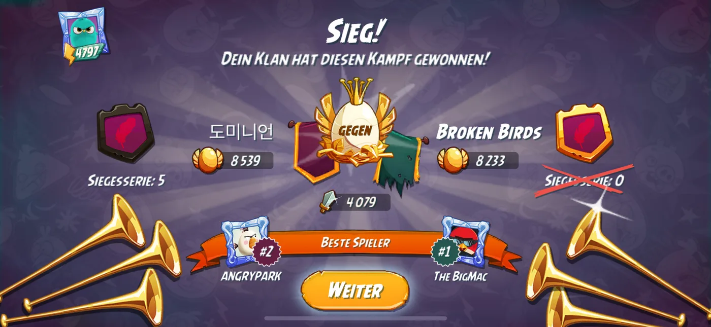 Nach dem Kampf