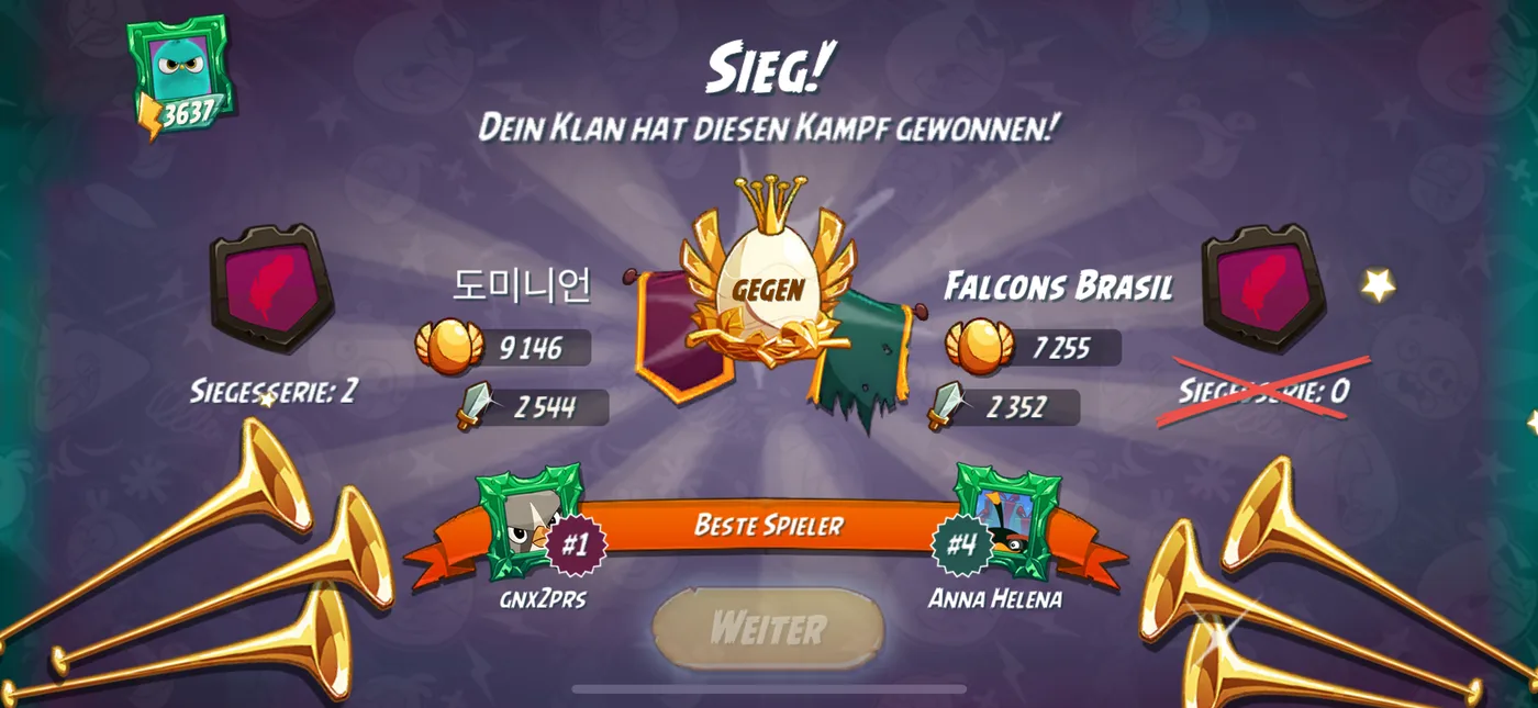 Nach dem Kampf