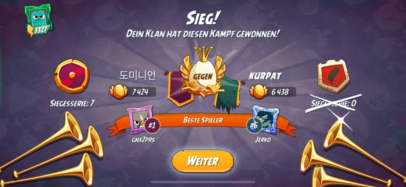 Nach dem Kampf
