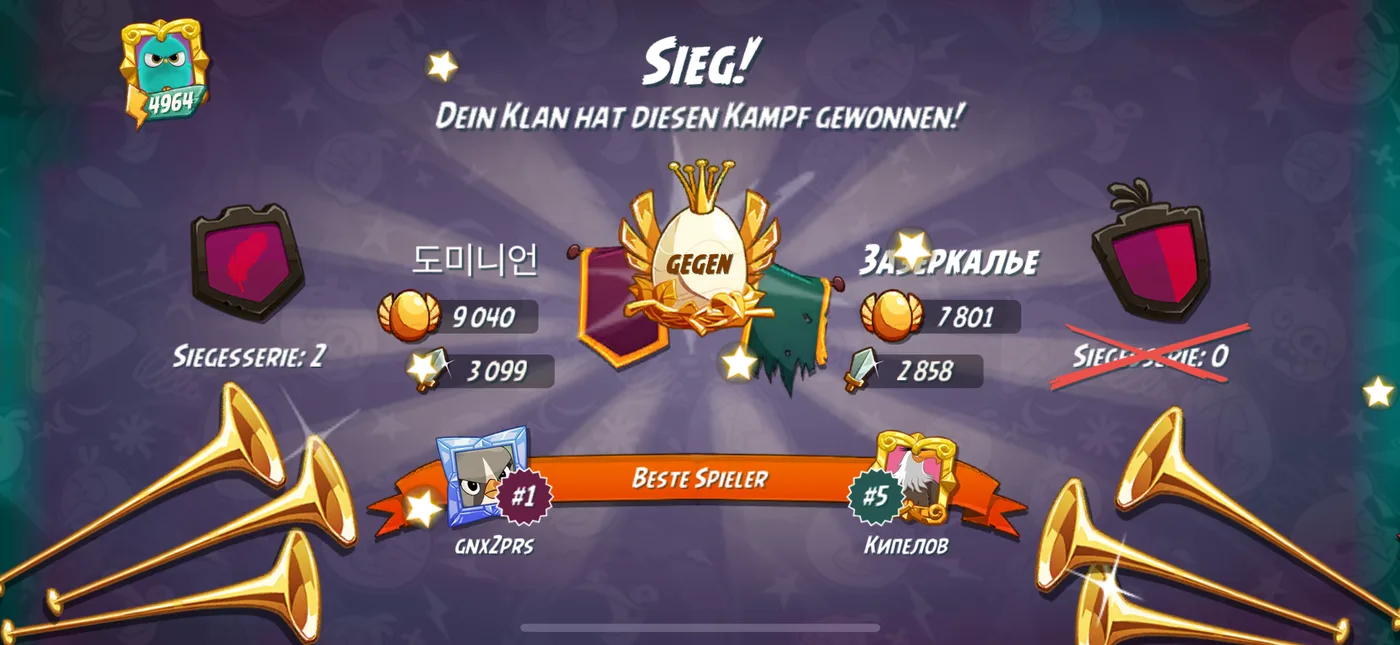Nach dem Kampf