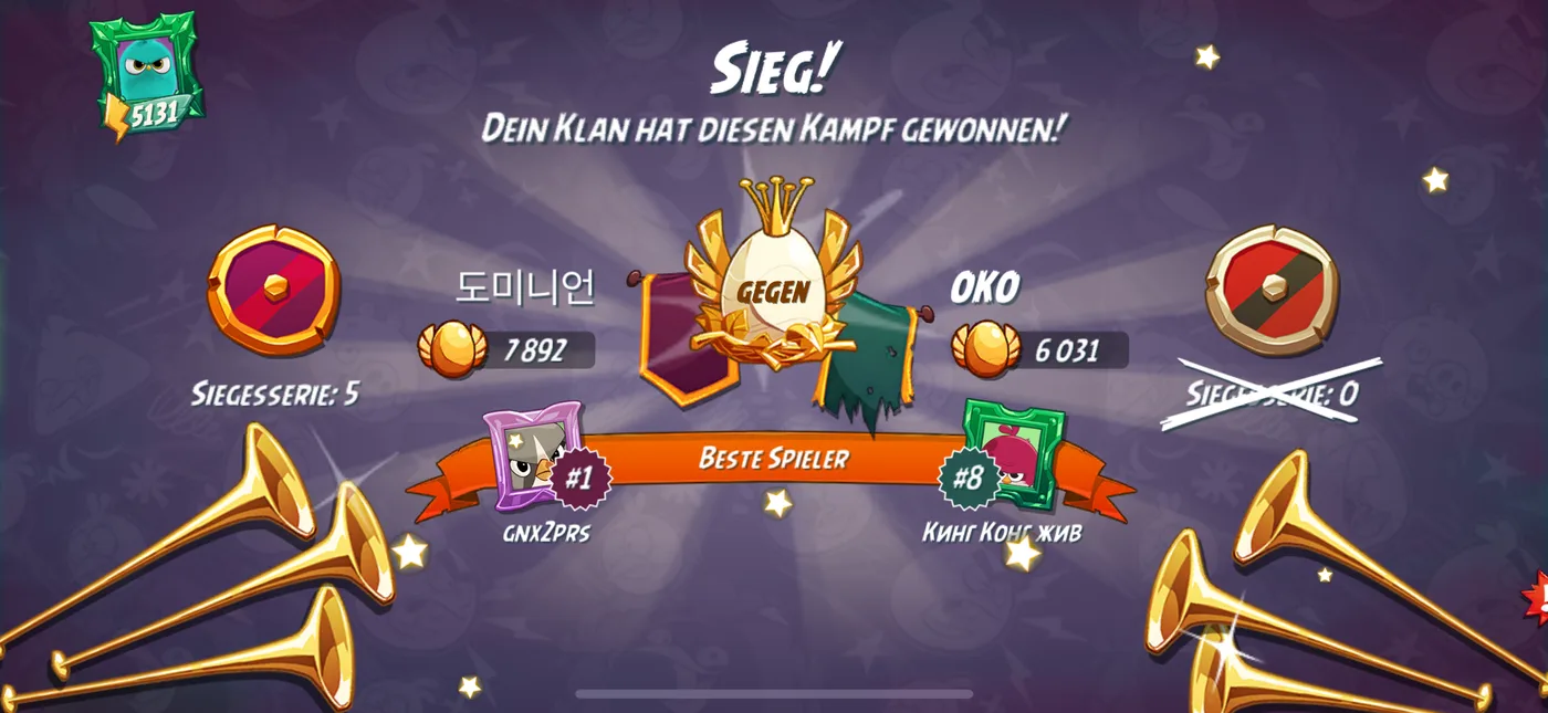 Nach dem Kampf