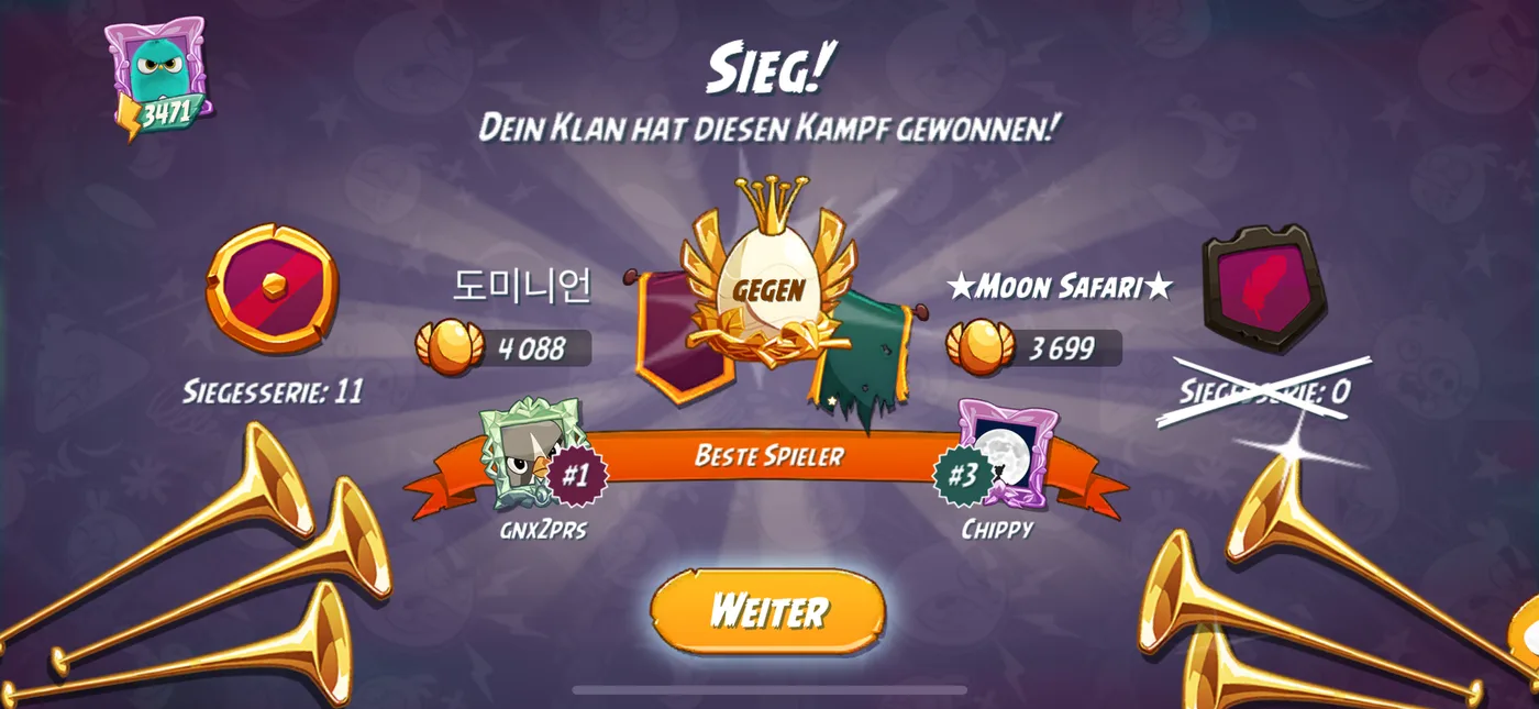 Nach dem Kampf