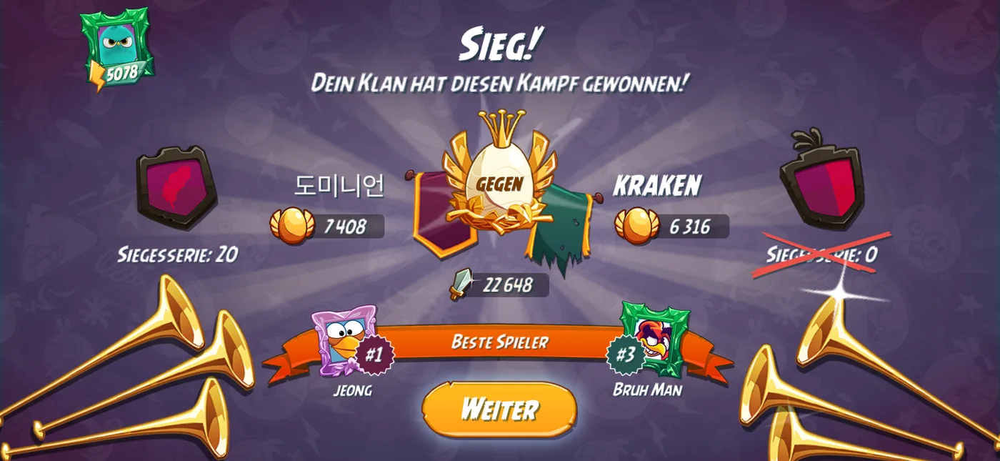 Nach dem Kampf