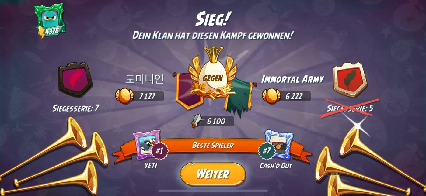 Nach dem Kampf