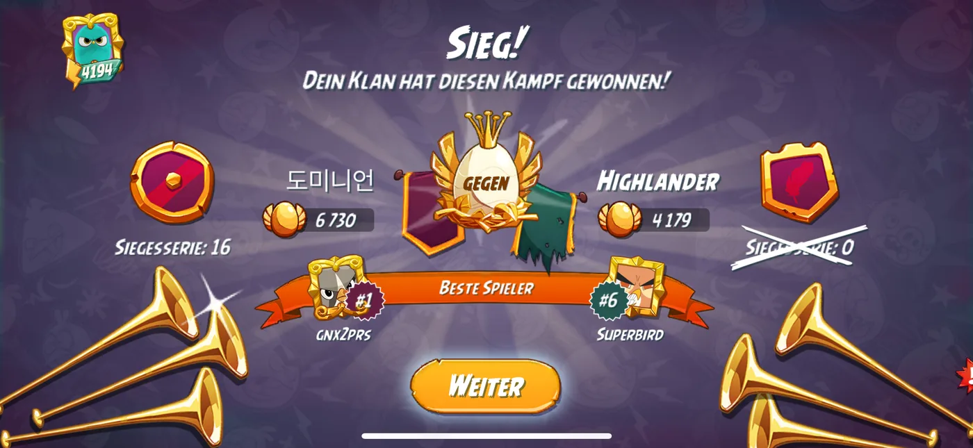 Nach dem Kampf