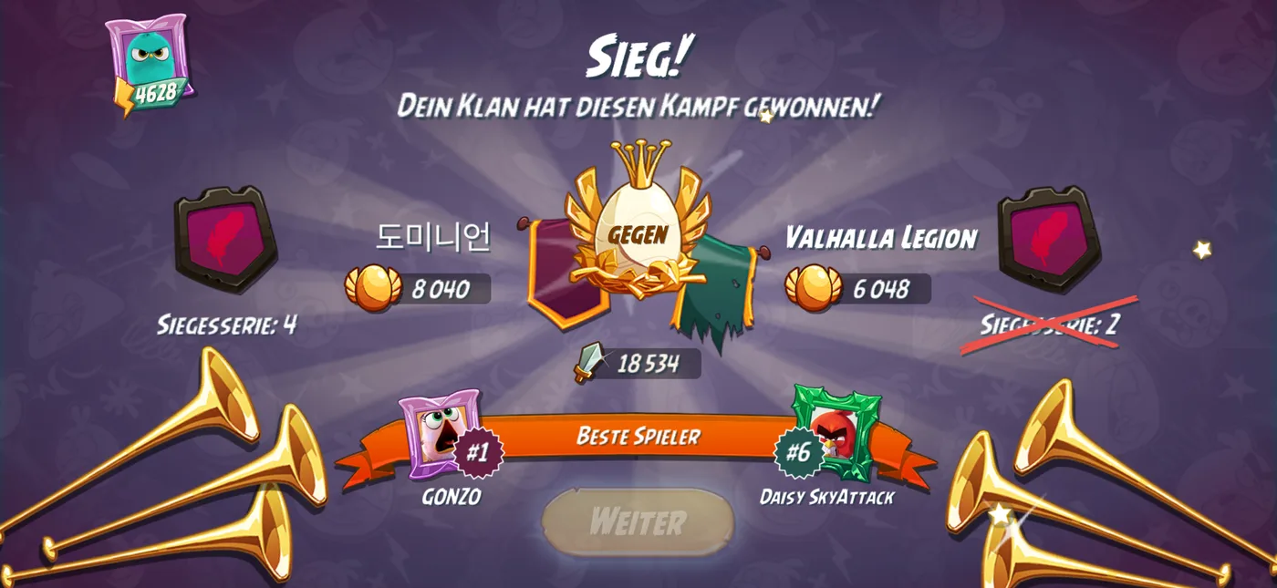 Nach dem Kampf