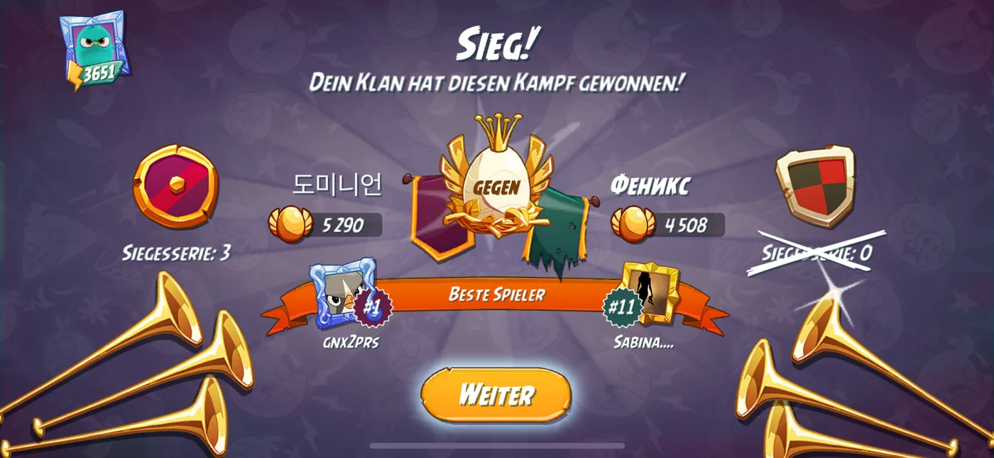 Nach dem Kampf